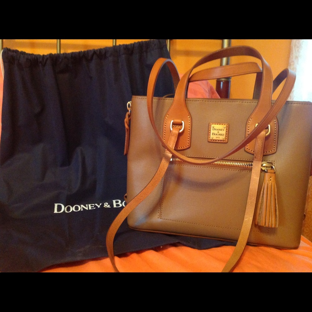 Dooney & Bourke Leather Satchel
